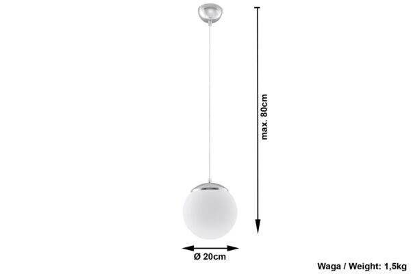 lampa wisząca, plafon oraz kinkiet